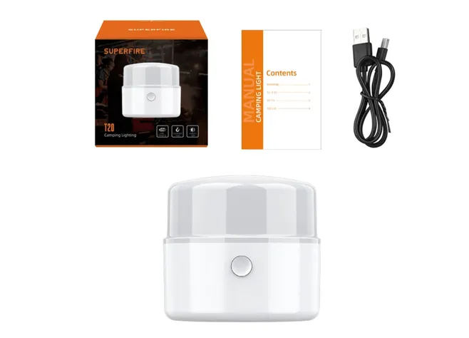 Ліхтар Superfire T20 White Фото 3